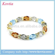 Wholesale yiwu fashion natural crystal beaded nautical gifts bracelets